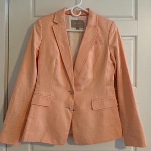 Peach Banana Republic Blazer